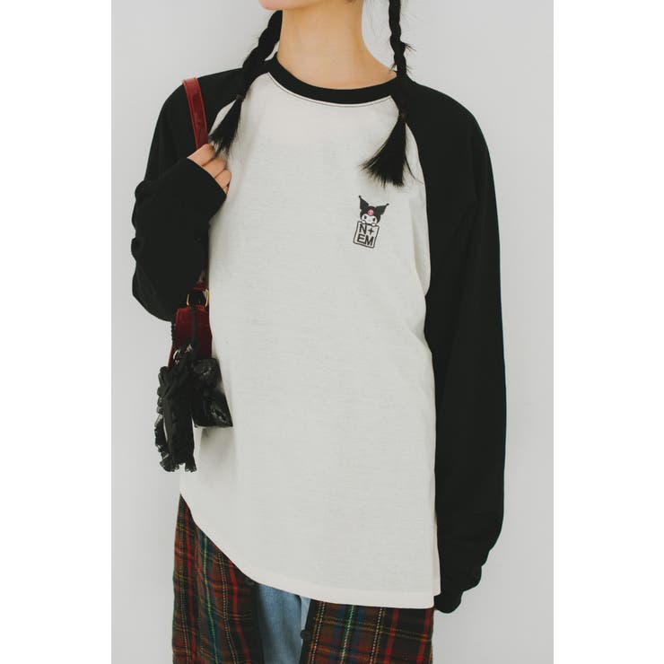 《マイメロディ・クロミコラボ》ハートモチーフラグランT | nemne | 詳細画像6 