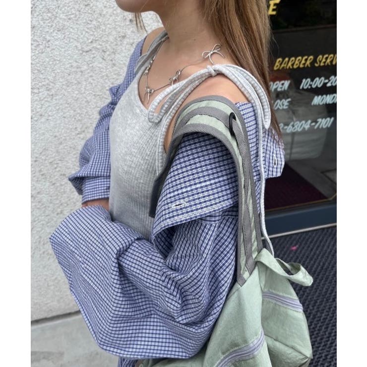 カップ付きマルチwayリボンキャミ | nemne | 詳細画像21 