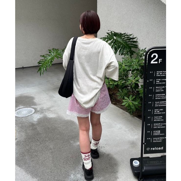 レース付きショートパンツ | nemne | 詳細画像12 