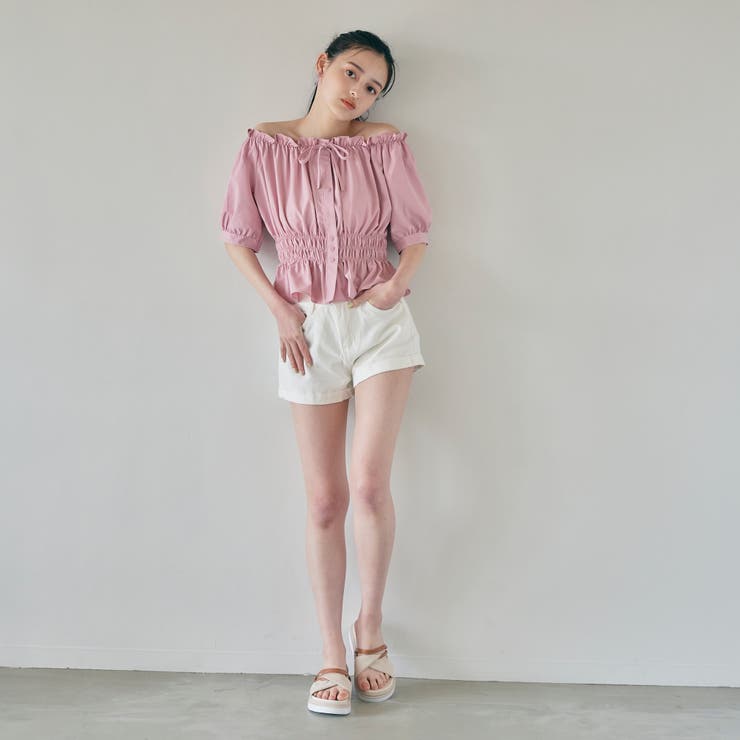 ロールアップデニムショートパンツ[品番：ORGW0000053]｜Ada.（エイダ