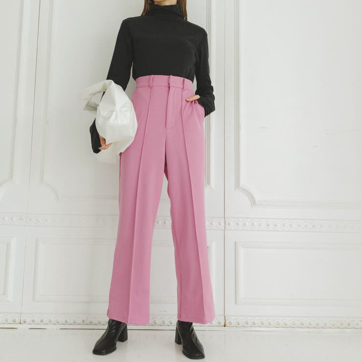 ハイネックカットソープルオーバー 長袖 タートルネック | Ada. | 詳細画像22 