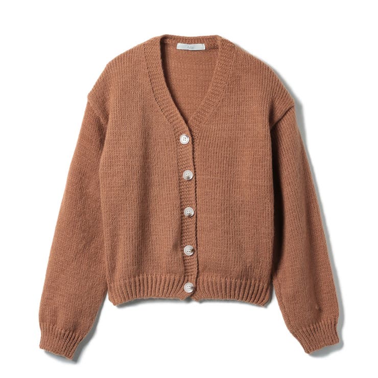 ボリュームローゲージカーディガン オーバーサイズ ゆったり | Ada. | 詳細画像26 