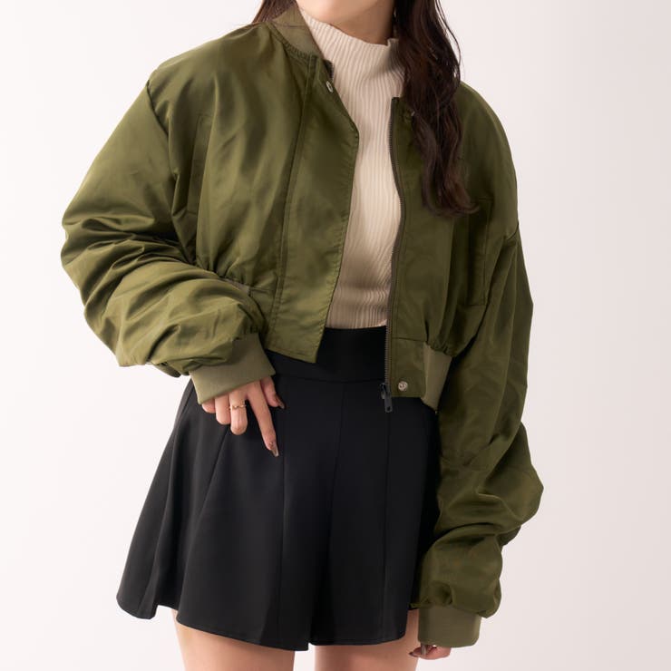 【美品】JOSEMOON MA1ブルゾンスカート 美品】JOSEMOON MA1ブルゾンスカート