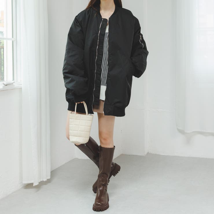 オーバーサイズMA1 ビッグシルエット 秋冬 | Ada. | 詳細画像11 