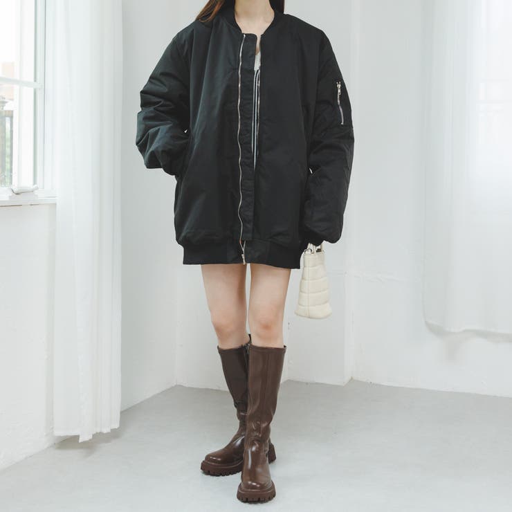 オーバーサイズMA1 ビッグシルエット 秋冬 | Ada. | 詳細画像12 