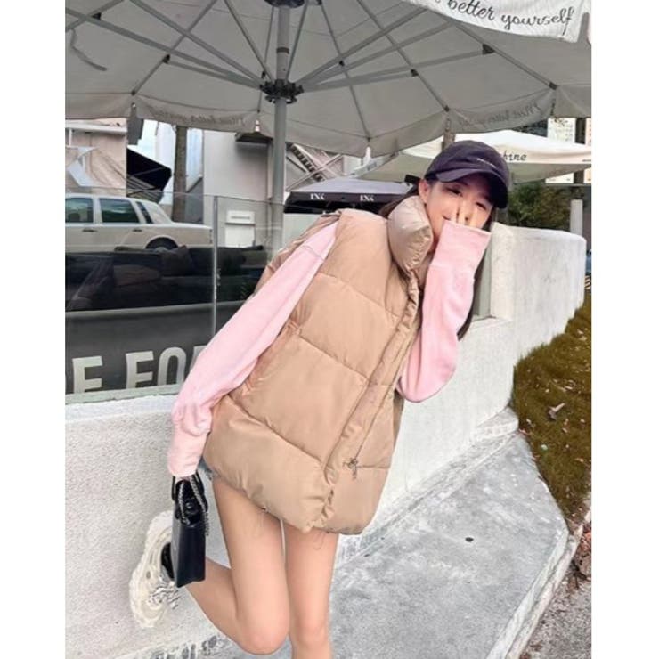 中綿ダウンベスト 秋冬 軽量 | Ada. | 詳細画像24 