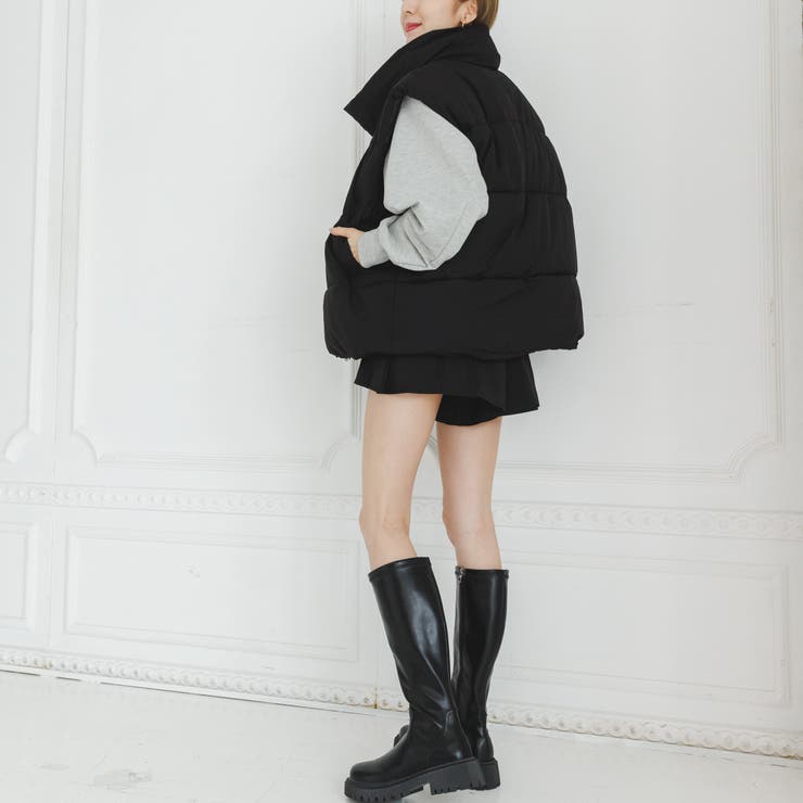 中綿ダウンベスト 秋冬 軽量 | Ada. | 詳細画像32 