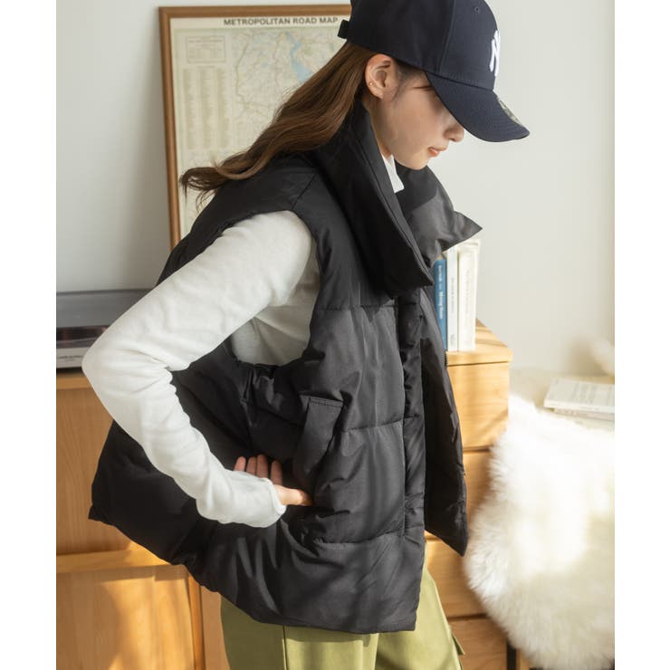 中綿ダウンベスト 秋冬 軽量 | Ada. | 詳細画像35 