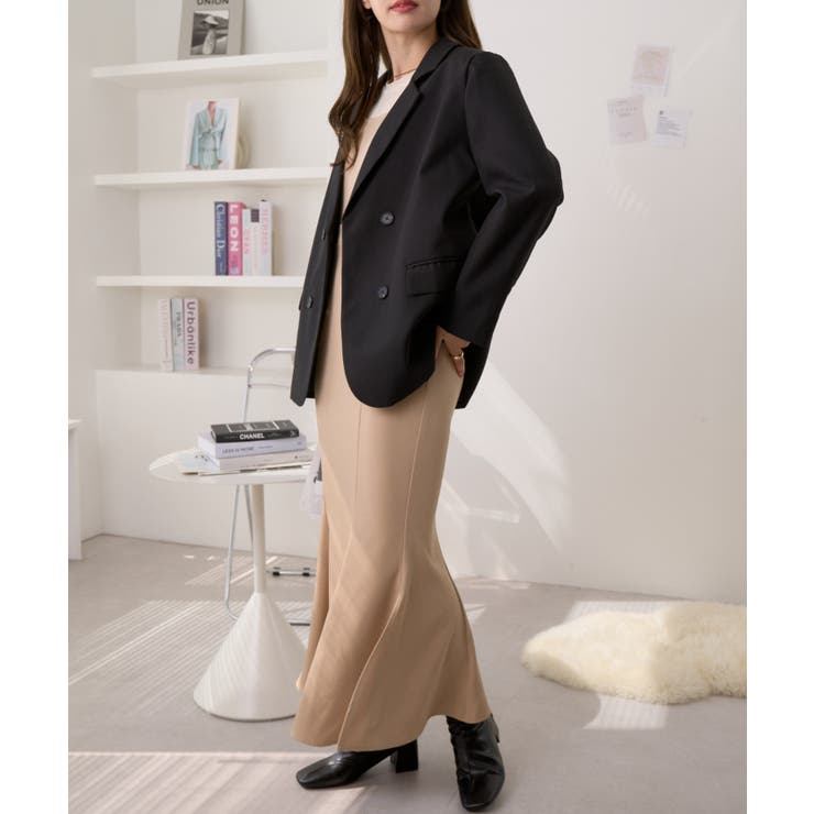 テーラードジャケット ダブルボタン オーバーサイズ | Ada. | 詳細画像37