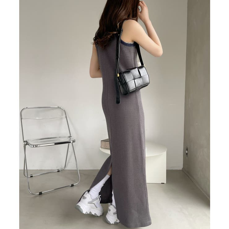 BICOLOR CAMI ONEPIECE/バイカラーキャミワンピース｜WOMEN