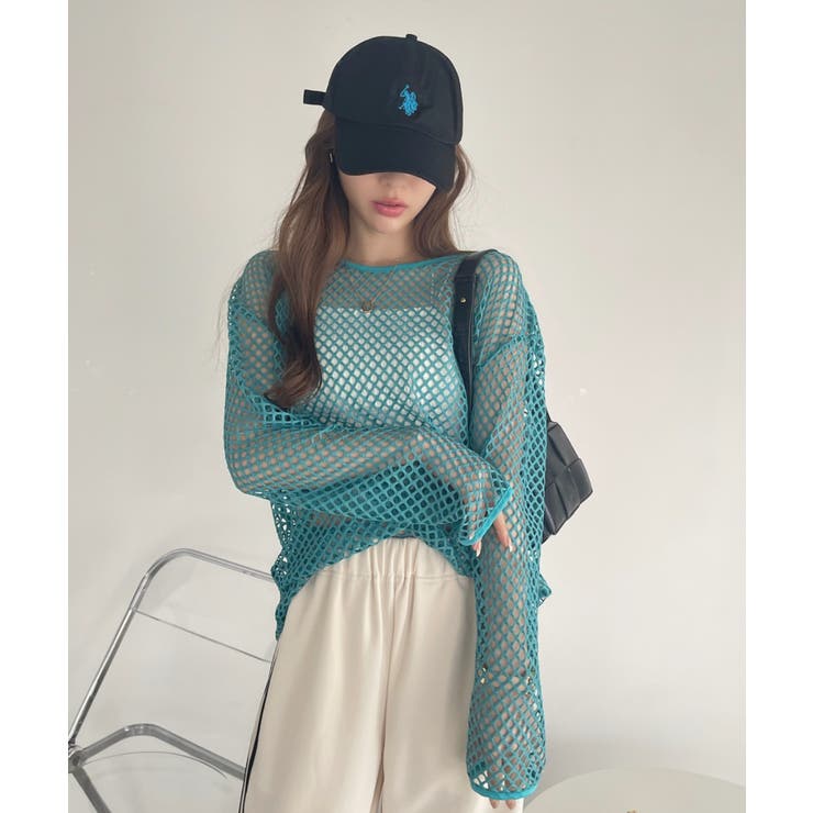 メッシュネット プルオーバー[品番：ORGW0008591]｜Ada.（エイダ）の