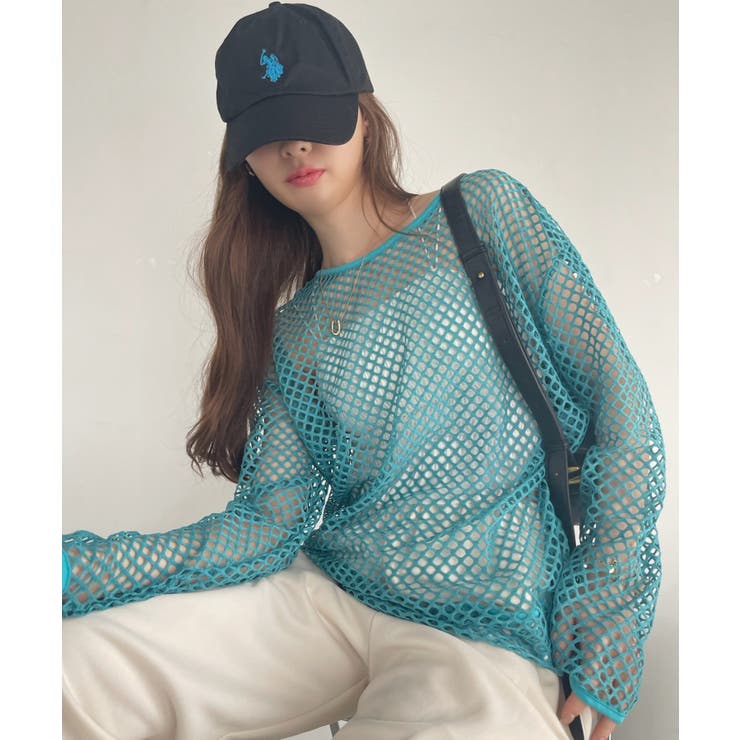 【タグ付き新品未使用】メッシュリネンルーズプルオーバー DARUMA メッシュプルオーバーKIT | コトノハ