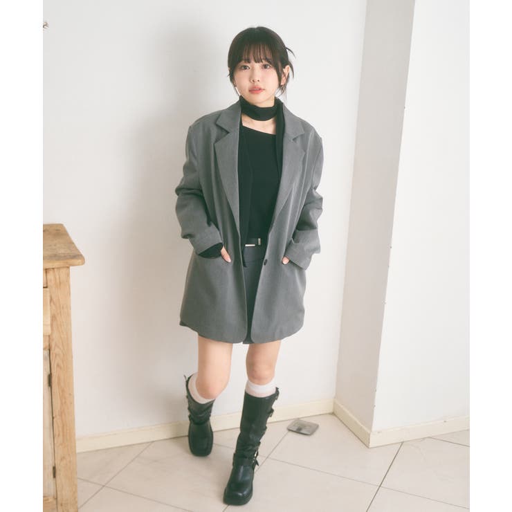 マフラー付き ボートネック カットソー | Ada. | 詳細画像54