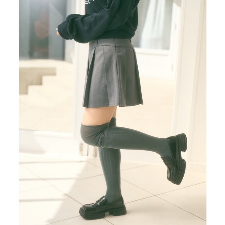 【Set up 対応】ウェーブライン プリーツ ミニスカート インパン裏地付き | Ada. | 詳細画像29 