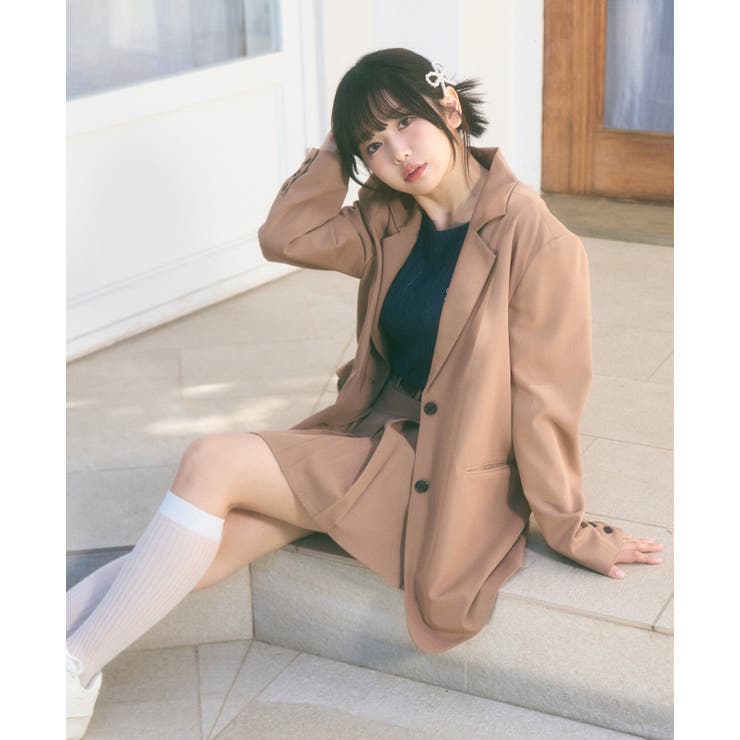 【Set up 対応】オーバーサイズ テーラード ジャケット | Ada. | 詳細画像9 