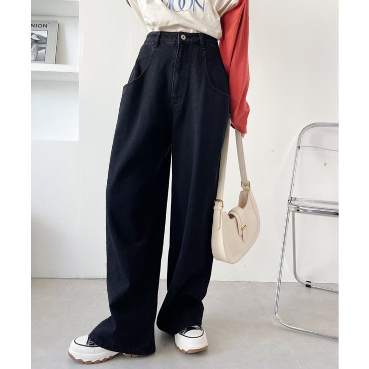 ディープ ポケット デザイン ストレート デニム | Ada. | 詳細画像6 