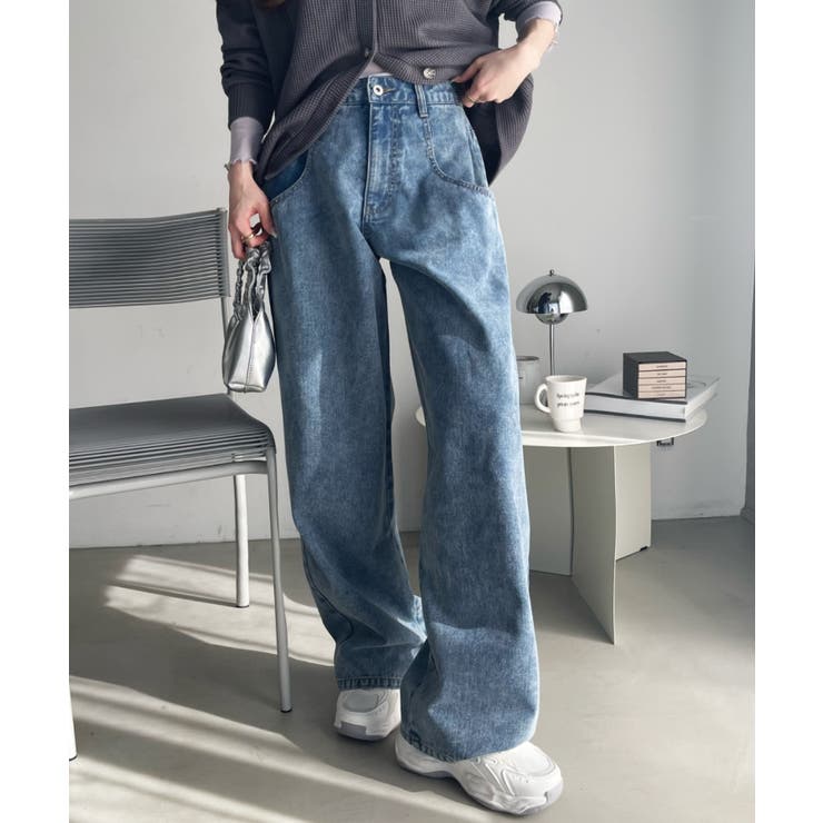 ディープ ポケット デザイン ストレート デニム | Ada. | 詳細画像9 