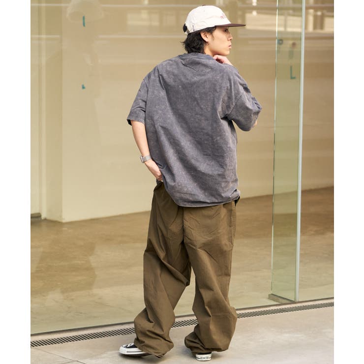 ヴィンテージ風 シンプル 半袖Tシャツ[品番：ORGW0008705