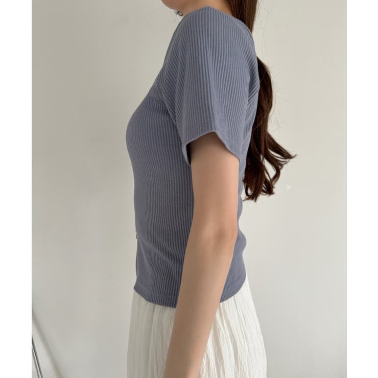 リブレイヤードシアートップス(WHITE) – KaLae
