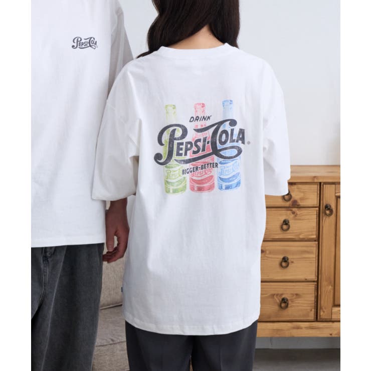 【DISCUS×PEPSI】バックプリント ルーズ 半袖T | Ada. | 詳細画像10 