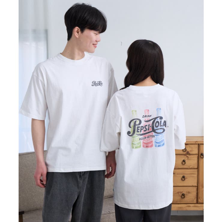 【DISCUS×PEPSI】バックプリント ルーズ 半袖T | Ada. | 詳細画像12 