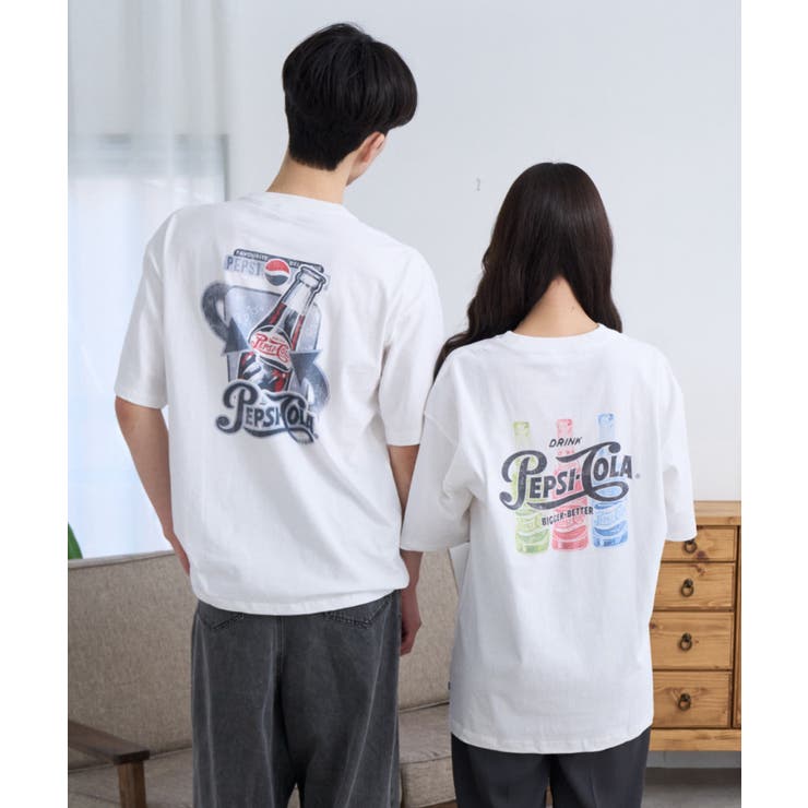 【DISCUS×PEPSI】バックプリント ルーズ 半袖T | Ada. | 詳細画像14 