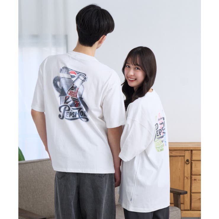 【DISCUS×PEPSI】バックプリント ルーズ 半袖T | Ada. | 詳細画像15 