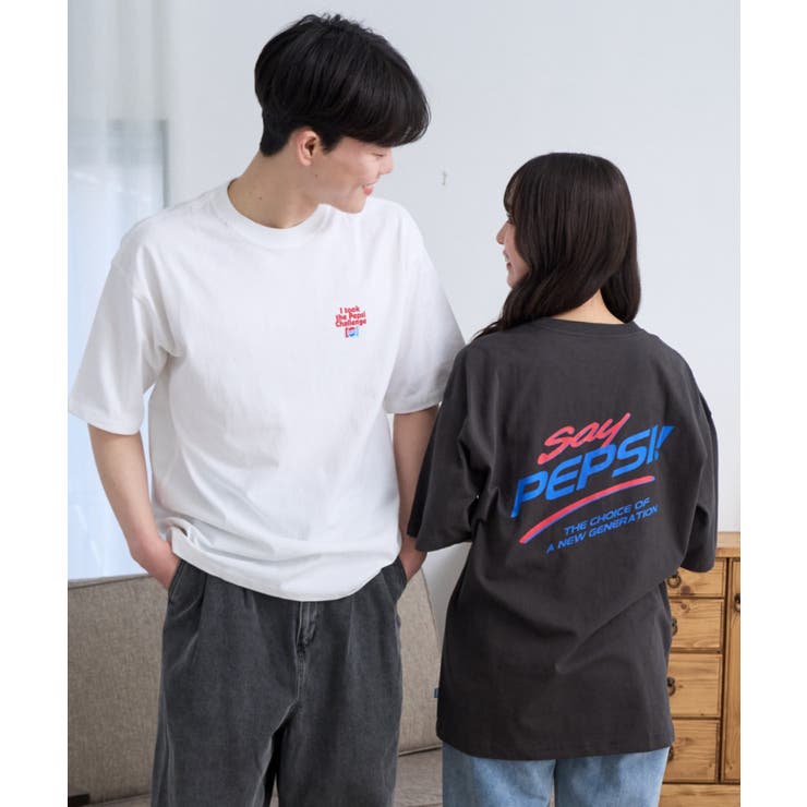 【DISCUS×PEPSI】バックプリント ルーズ 半袖T | Ada. | 詳細画像6 