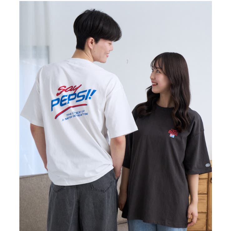 【DISCUS×PEPSI】バックプリント ルーズ 半袖T | Ada. | 詳細画像7 
