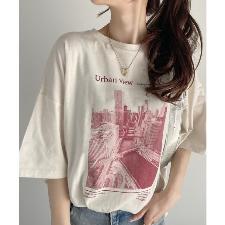 カラーフォトプリント ビッグTシャツ | Ada. | 詳細画像10 
