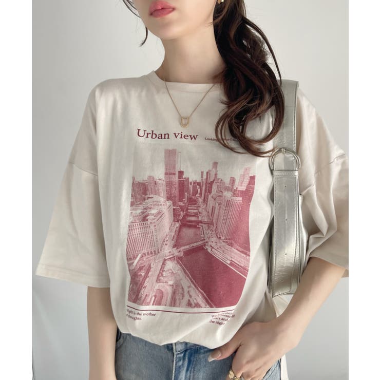 カラーフォトプリント ビッグTシャツ | Ada. | 詳細画像11 