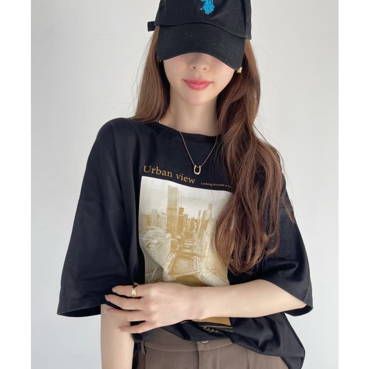 カラーフォトプリント ビッグTシャツ | Ada. | 詳細画像19 