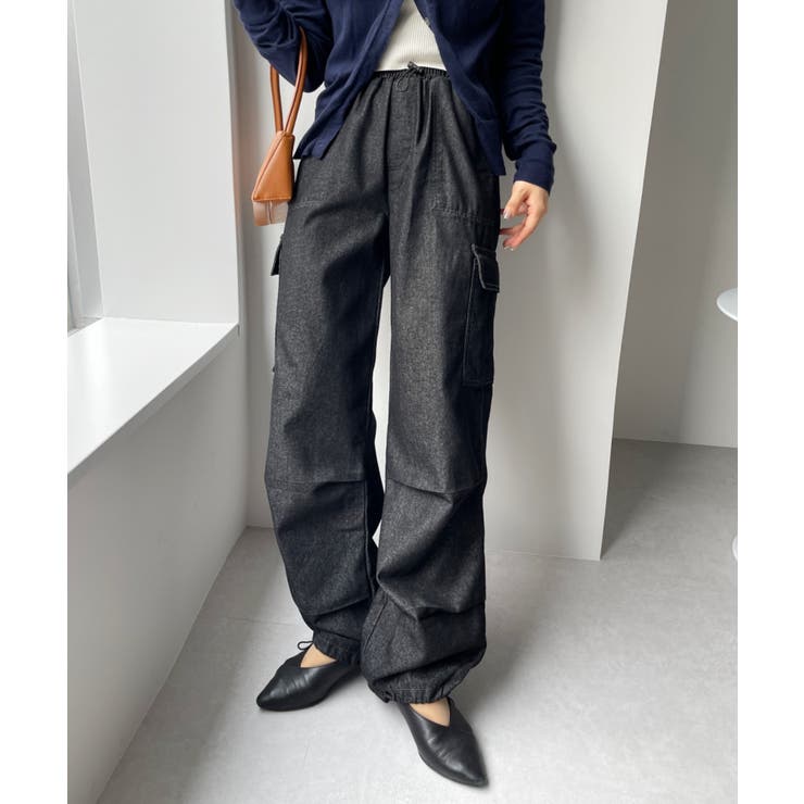 スピンドルストッパー付きベイカーカーゴパンツ[品番