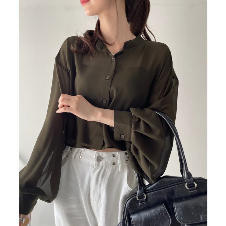 【定価27,000円】Aga ボリュームスリーブジャケット　9号（FREE） ボリュームスリーブドッキングTシャツ｜WOMEN｜250HSG90-363E