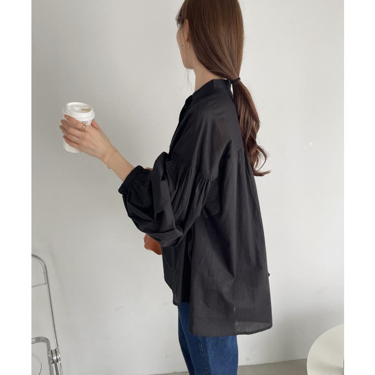 【美品】ババグーリ インド綿チュニックブラウス くすみオレンジ ピンタック 美品】ババグーリ インド綿チュニックブラウス くすみオレンジ
