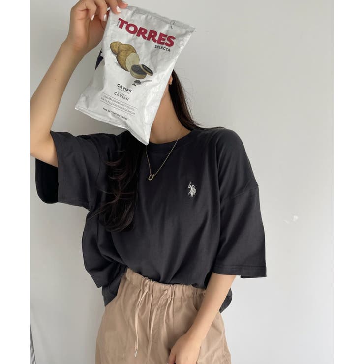 U.S. POLO ASSN. ワンポイント刺繍 オーバーサイズ ビッグT | Ada. | 詳細画像26 