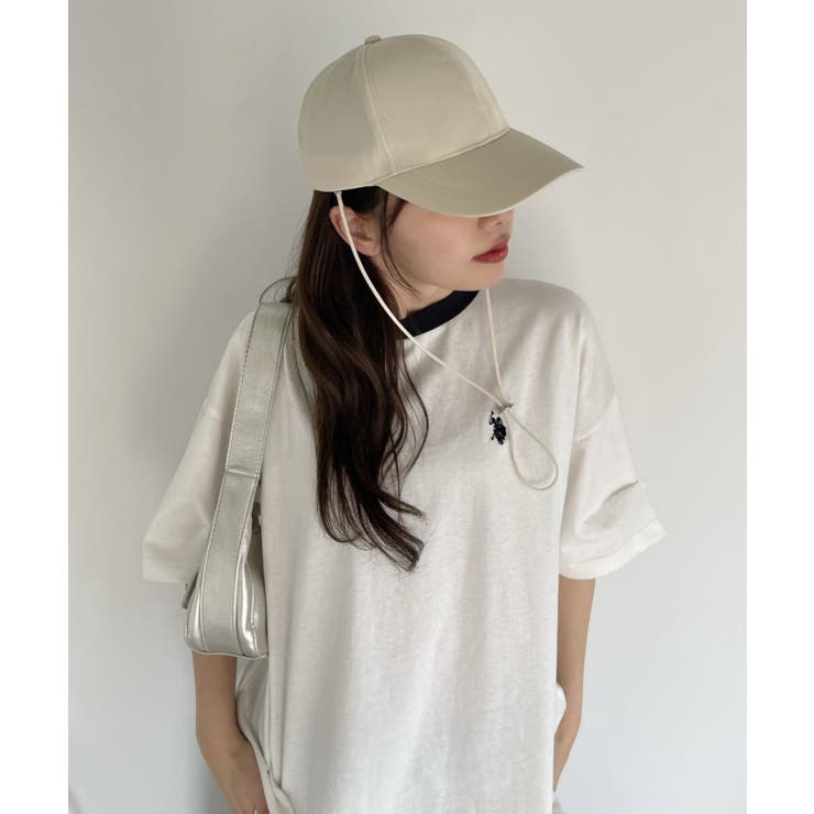 U.S. POLO ASSN. ワンポイント刺繍 オーバーサイズ ビッグT | Ada. | 詳細画像3 