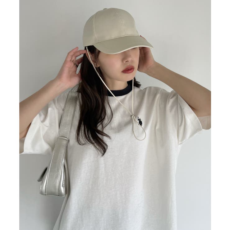 U.S. POLO ASSN. ワンポイント刺繍 オーバーサイズ ビッグT | Ada. | 詳細画像5 