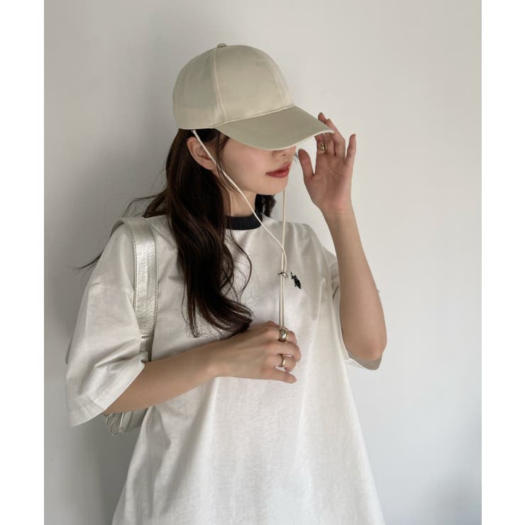 U.S. POLO ASSN. ワンポイント刺繍 オーバーサイズ ビッグT | Ada. | 詳細画像6 