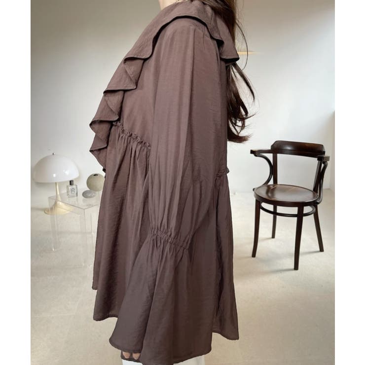 ラッフル カラー ミドル丈 | Eclat one | 詳細画像32 