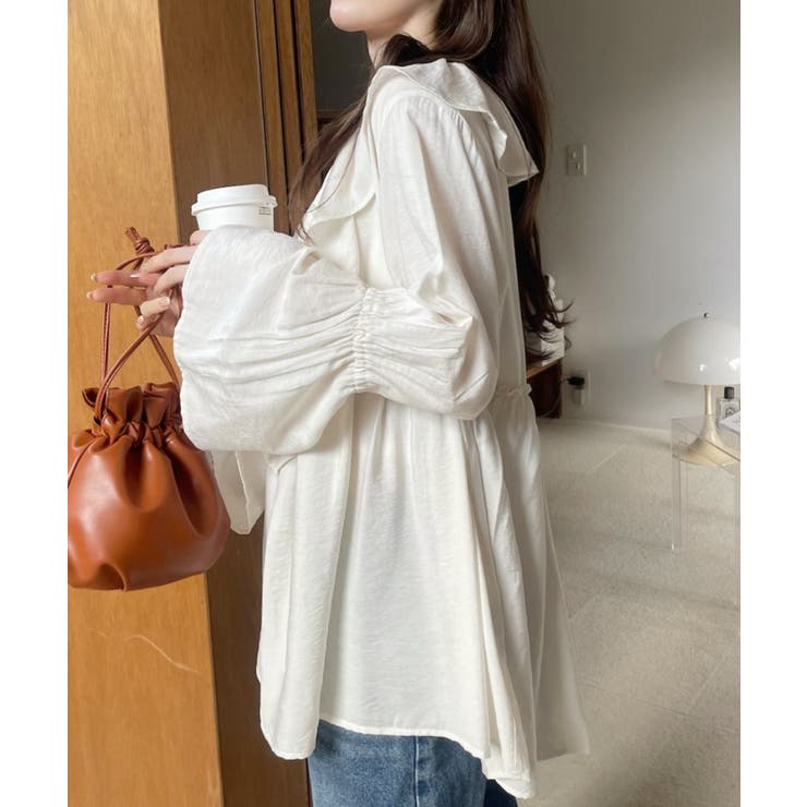 ラッフル カラー ミドル丈 | Eclat one | 詳細画像6 