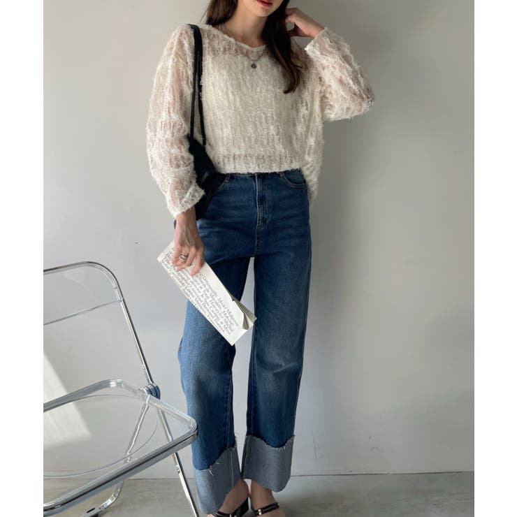 最終値下げ❗️styling/フリルチュール2WAYトップス 最終値下げ❗️styling/フリルチュール2WAYトップス - メルカリ