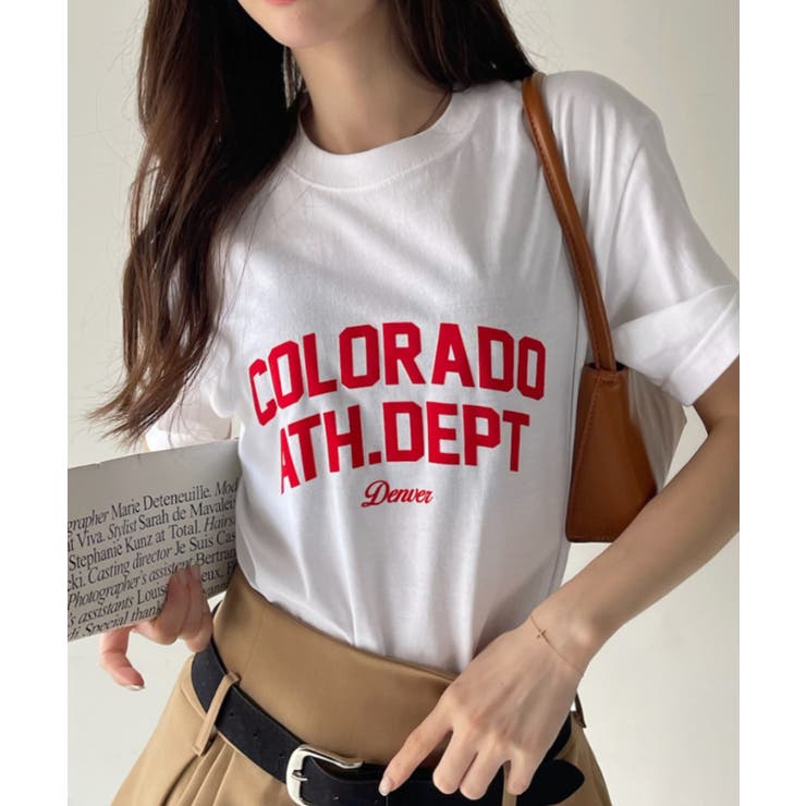 tシャツ 「WEB限定」フロントバック両面ロゴTEE レディース mi via loca tシャツ 「GILDAN」立体HIGH NOON ロゴTシャツ 「PT