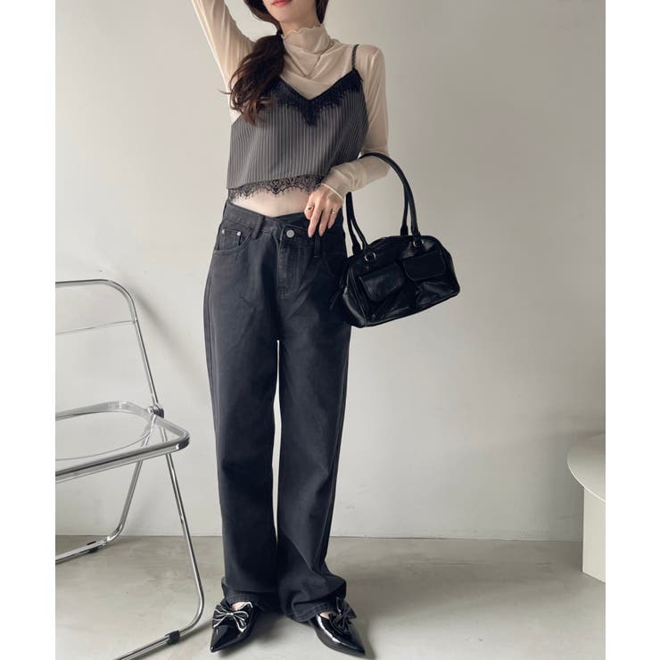 レースヘムドットカップインキャミソール – WEGO ONLINE STORE