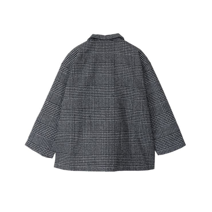 Lace Ladies コート チェスターコート グレンチェック柄ロング