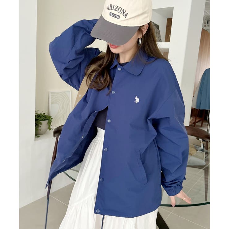 U.S. POLO ASSN. ナイロン コーチジャケット[品番：ORGW0009421