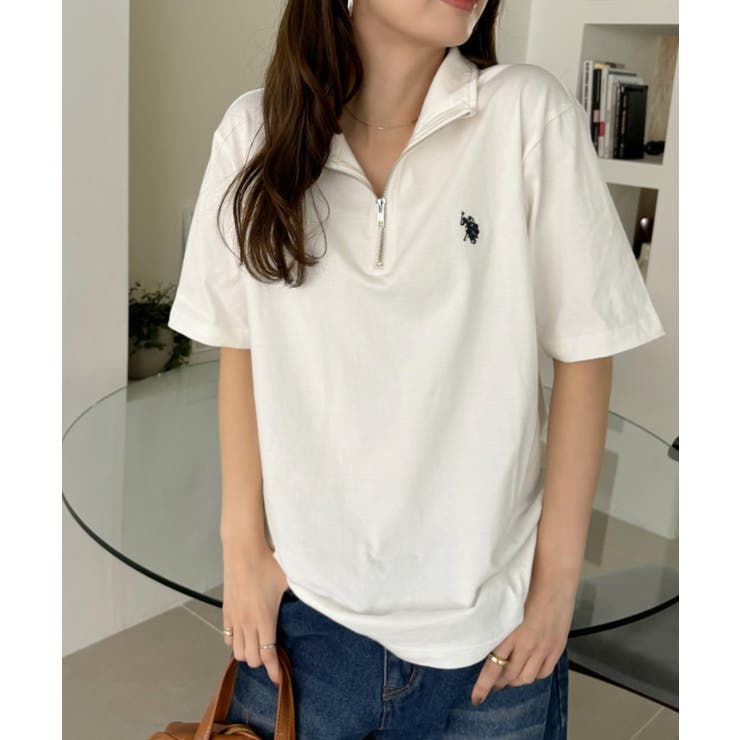 U.S. POLO ASSN. ハーフジップ Tシャツ | Ada. | 詳細画像19 