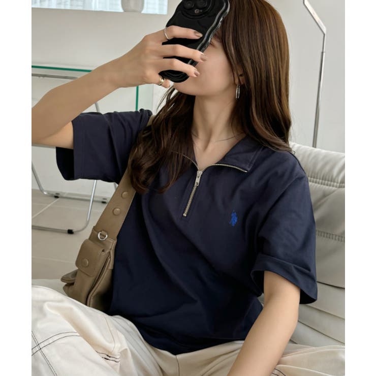 U.S. POLO ASSN. ハーフジップ Tシャツ | Ada. | 詳細画像23 