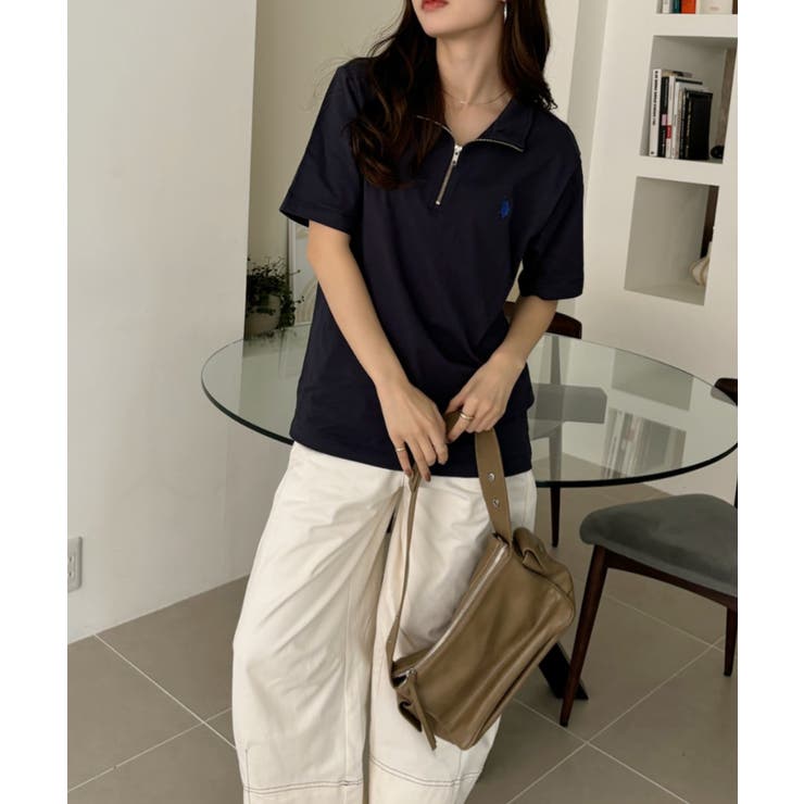 U.S. POLO ASSN. ハーフジップ Tシャツ | Ada. | 詳細画像25 