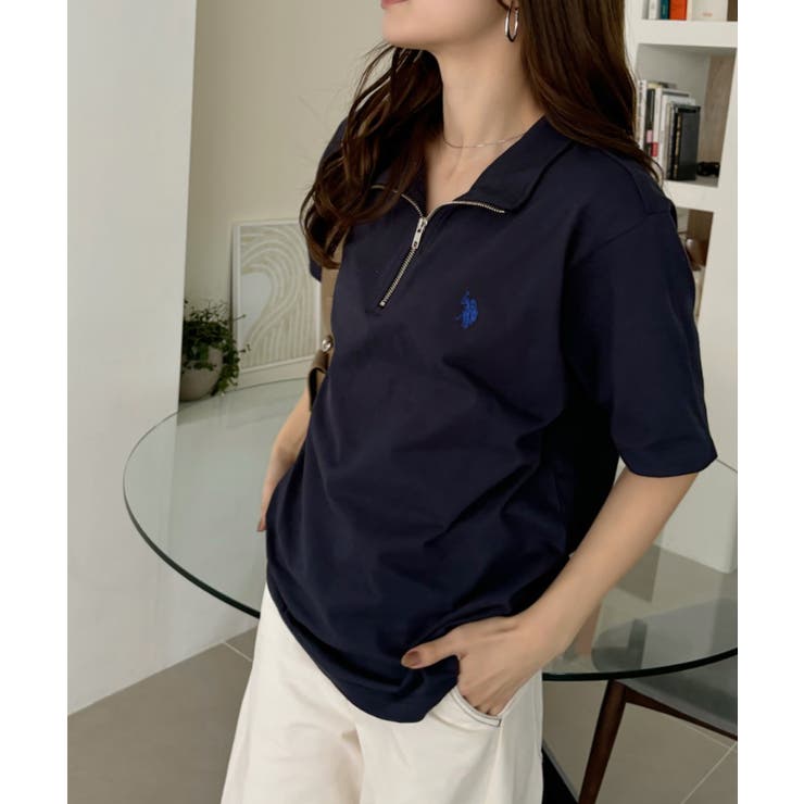 U.S. POLO ASSN. ハーフジップ Tシャツ | Ada. | 詳細画像28 